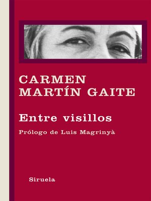cover image of Entre visillos
